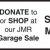 Donate to or Shop at Our JMR Garage Sale