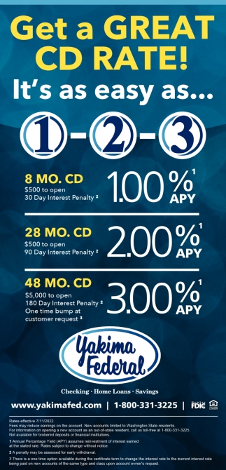 Get a Great CD Rate!