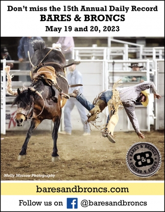 Don't Miss the 15th Annual Daily Record Bares & Broncs