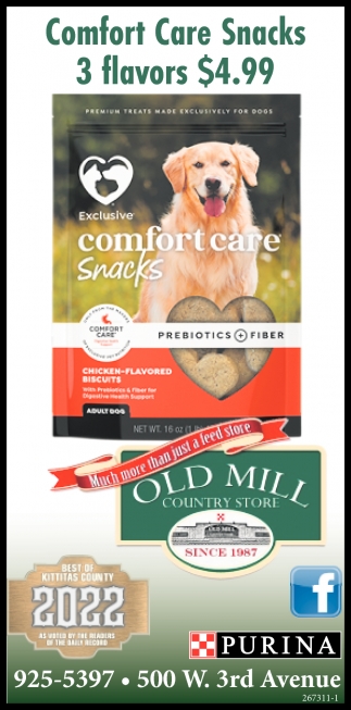 Comfort Care Snacks 3 Flavors $4.99