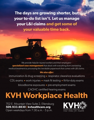 KVH Workplace Health