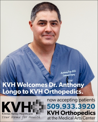 KVH Welcomes Dr. Anthony Longo to KVH Orthopedics