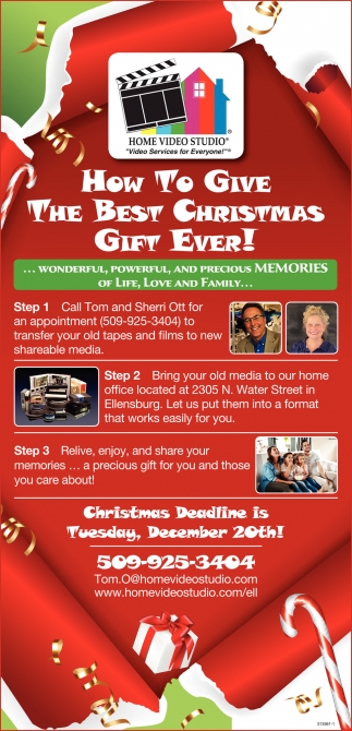 How To Give The Best Christmas Gift Ever!
