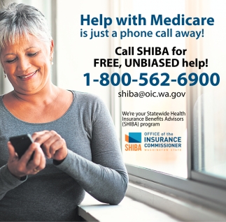 Help with Medicare Is Just a Phone Call Away!