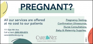 Pregnant? All Our Services Are Offered at No Cost to Our Patients