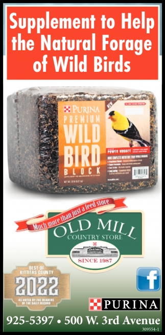 Supplement to Help the Natural Forage of Wild Birds