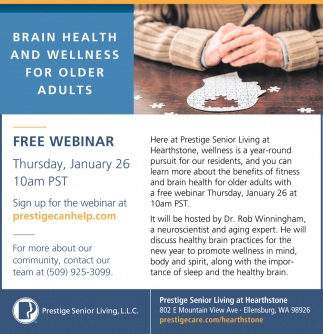 Brain Health and Wellness for Older Adults