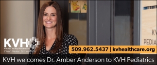 KVH Welcomes Dr. Amber Anderson to KVH Pediatrics