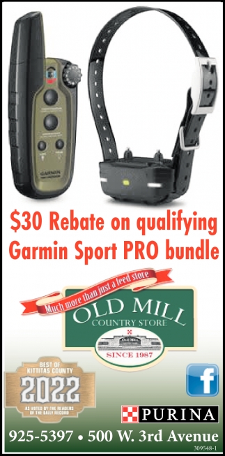 $30 Rebate on Qualifying Garmin Sport PRO Bundle