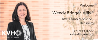 Welcome Wendy Bridger, ARNP