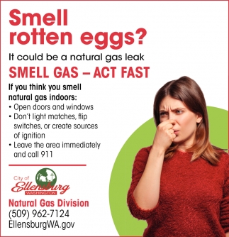 Smell Rotten Eggs? It Could Be a Natural Gas Leak