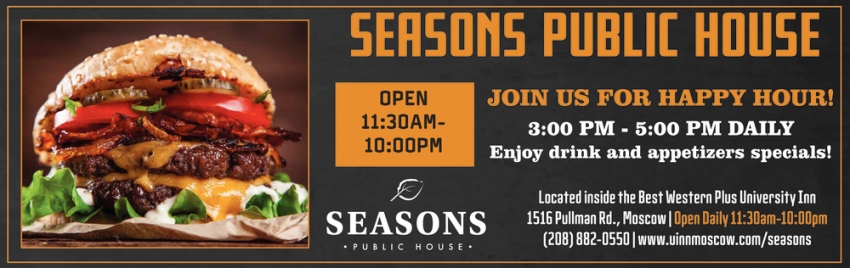 Join Us for Happy Hour!