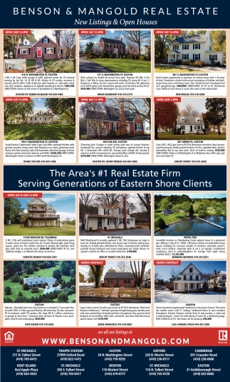 New Listings Open Houses Benson, East Coast Fireplace Route 33