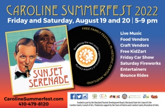 Sunset Serenade, Caroline Summerfest 2022, Denton, MD