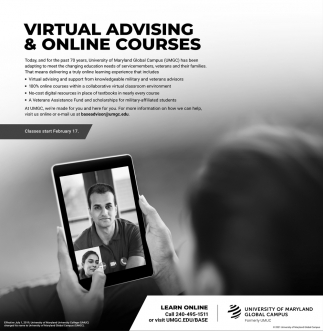 Virtual Advising & Online Courses