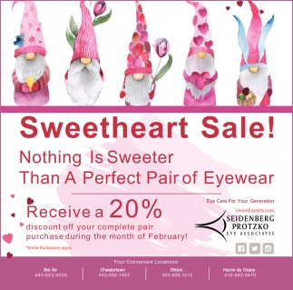 Sweetheart Sale!