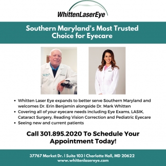 Southern Maryland's Most Trusted Choice for Eyecare