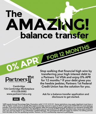 The Amazing Balance Transfer