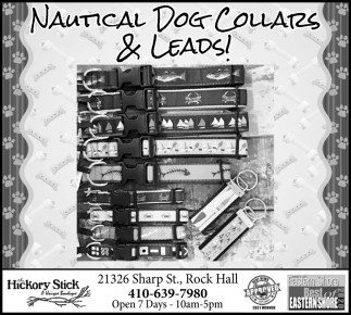 Nautical Dog Collars & Leads
