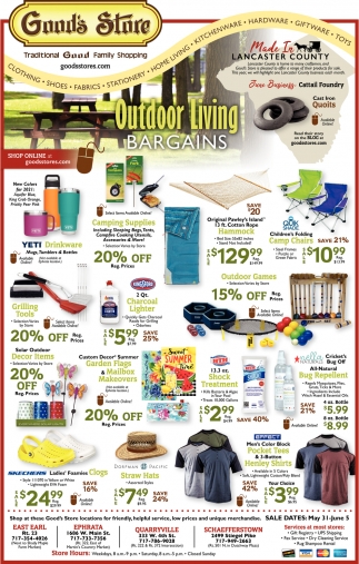 Outdoor Living Bargains