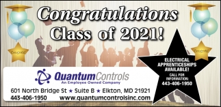 Congratulations Class of 2021!