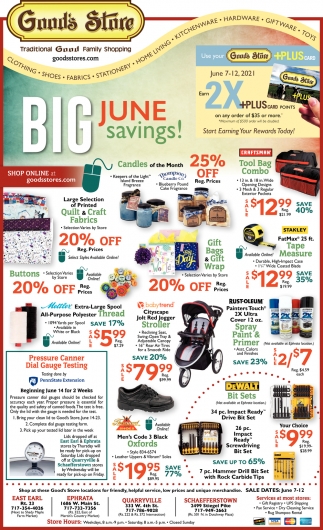 Big June Savings!