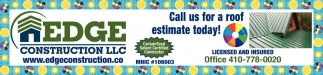 Call Us For A Roof Estimate Today!