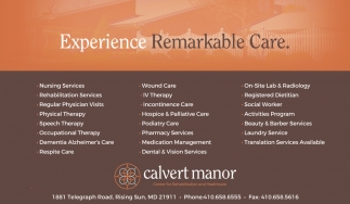 Experience Remarkable Care