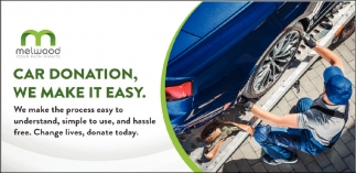 Car Donation, We Make It Easy