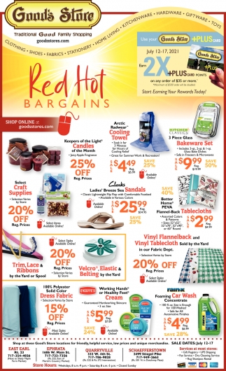 Red Hot Bargains