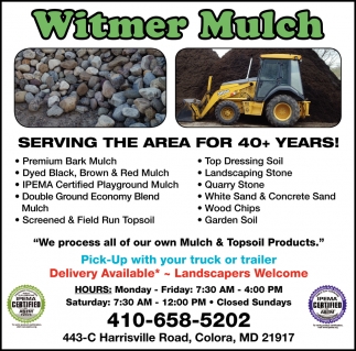 Serving The Area for 40+ Years!