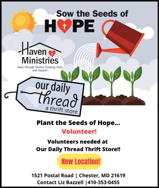 Sow The Seeds Of Hope
