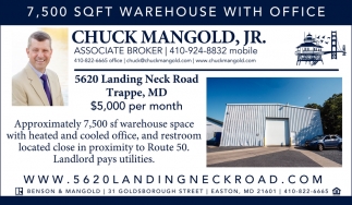 7,500 Sqft Warehouse With Office