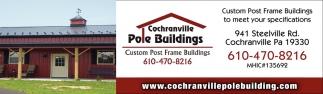 Custom Post Frame Buildings