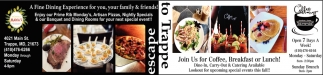 Escape To Trappe For a Great Dining Experience
