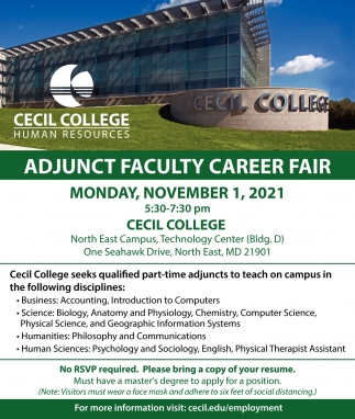 Adjunct Faculty Career Fair