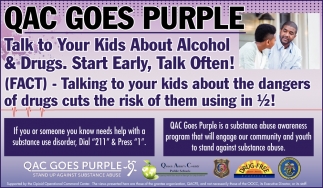 Talk To Your Kids About Alcohol & Drugs