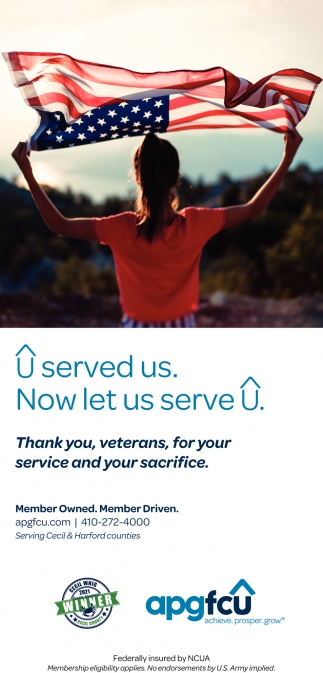 U Served Us. Now Let Us Serve U