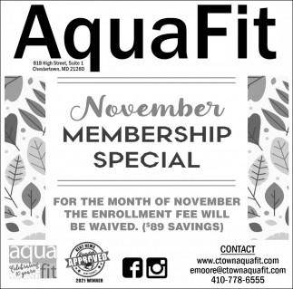 November Membership Special