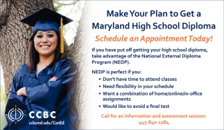 Make Your Plan To Get A Maryland High School Diploma