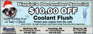 $10 OFF Maryland State Inspection