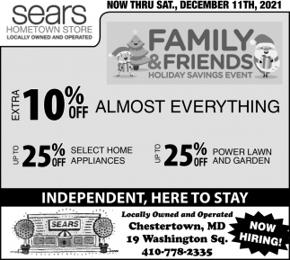 Extra 10% OFF Almost Everything