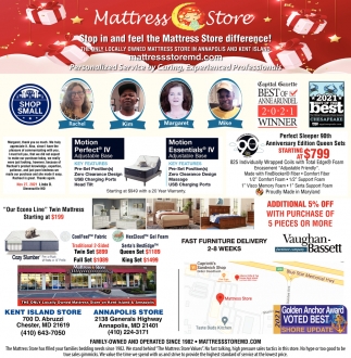 Stop In and Feel the Mattress Store Difference