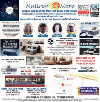 Stop In and Feel the Mattress Store Difference