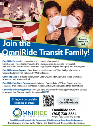 Join The OmniRide Transit Family!