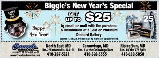 Biggie's New Year's Special