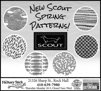 New Scout Spring Patterns!