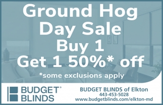 Ground Hog Day Sale