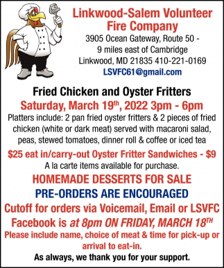 Fried Chicken And Oyster Fritters