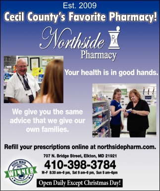 Cecil County's Favorite Pharmacy